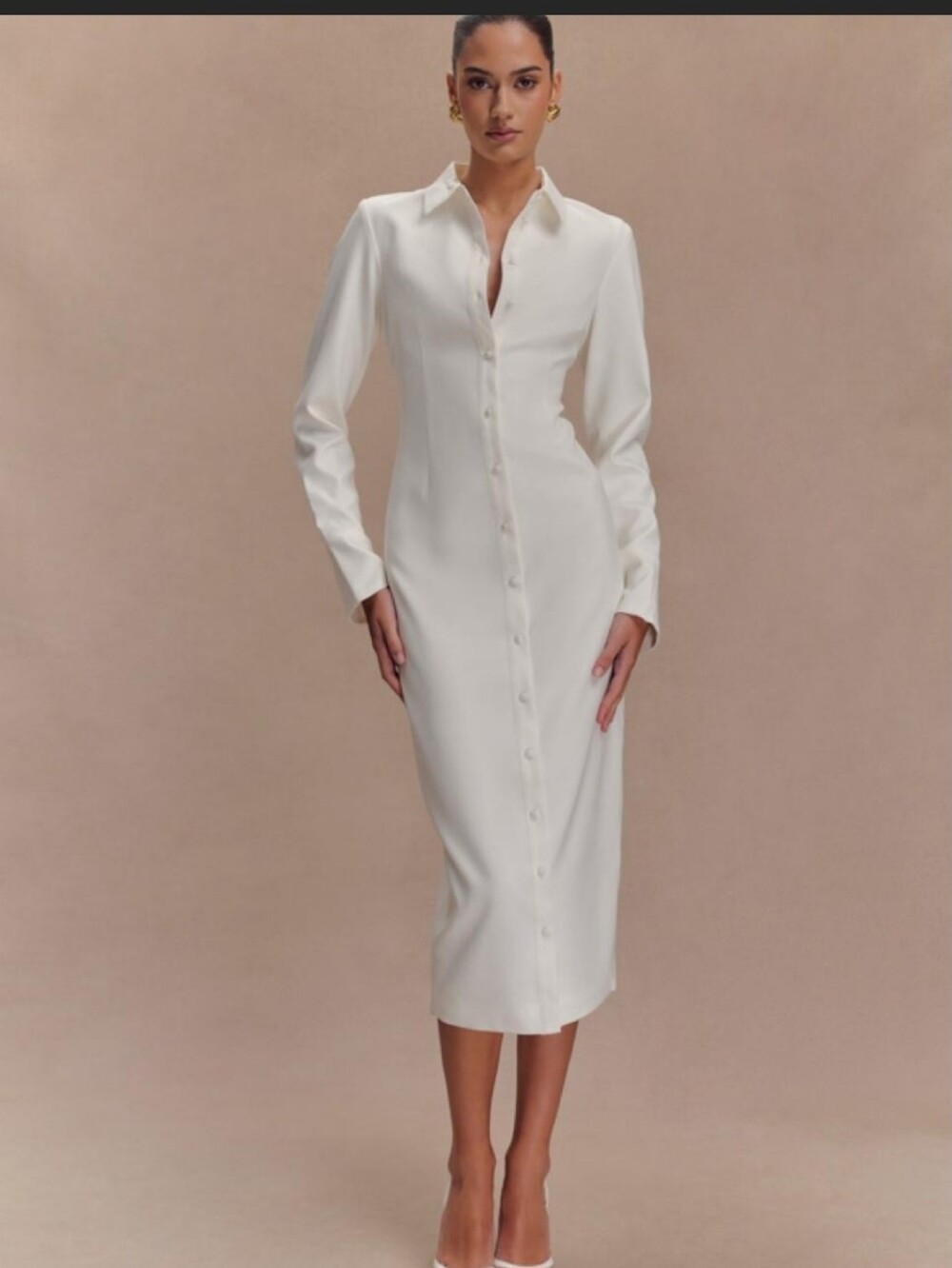 Meshki Shirt Dress Button Up Dorian New With Tags